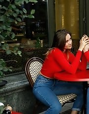 8 pictures - Disha and Alevtina in a Red State